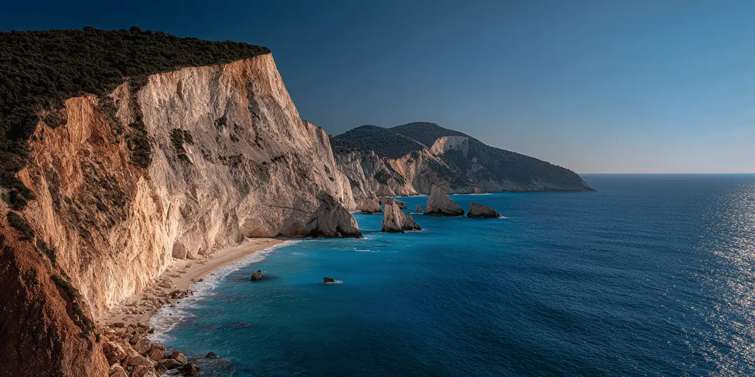 Mykonos windmills overlooking the sea