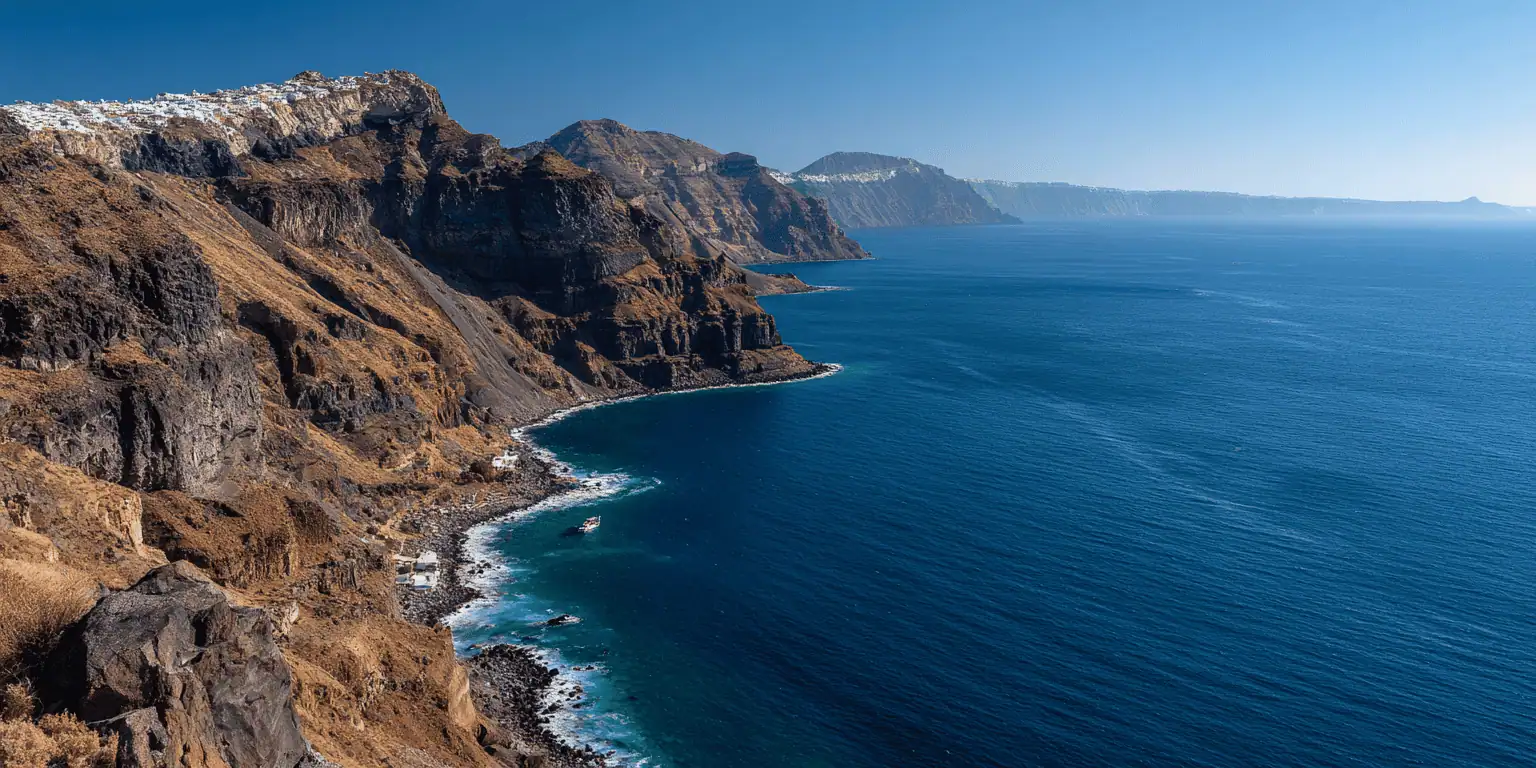 Fortified walls of Rhodes Old Town at dusk